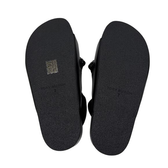 TORY BURCH Jessica Platform Sandal in Perfect Black 7 - Picture 7 of 8